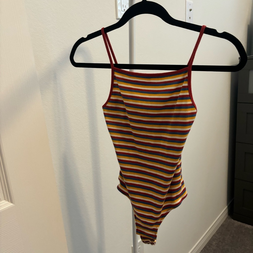 Madewell Striped Bodysuit